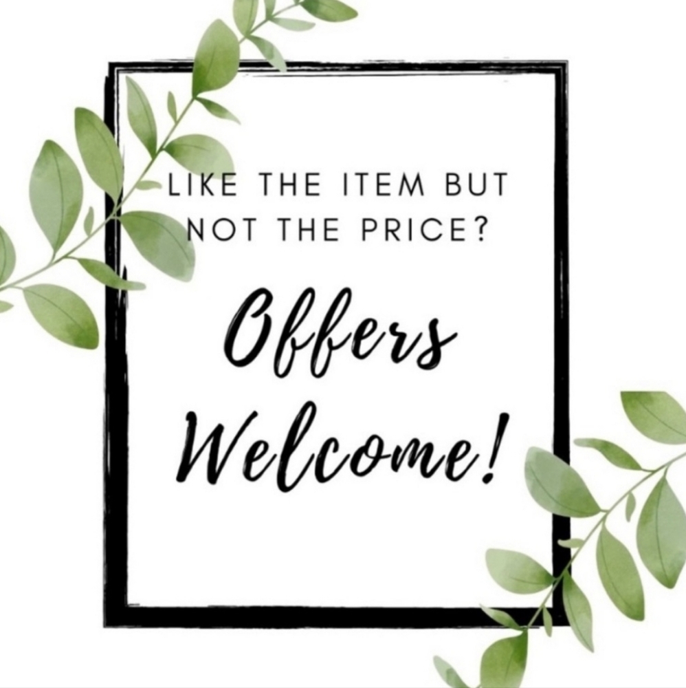 Offers Welcome 😊
